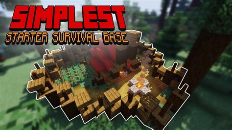 minecraft tent|SIMPLEST Starter SURVIVAL BASE in Minecraft (Tent base)